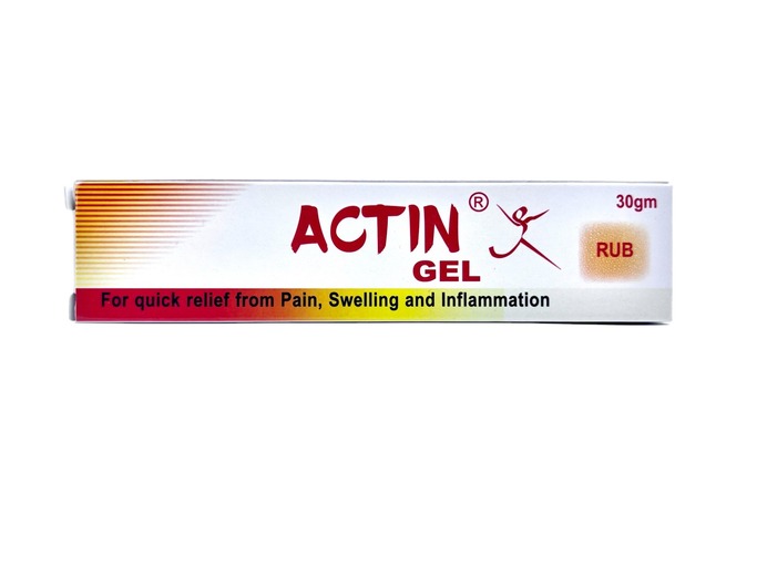 Actin Gel Rub 30g
